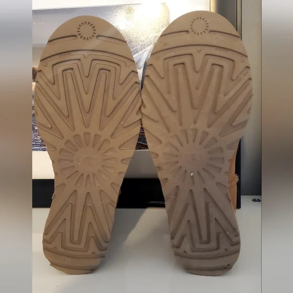 UGG Femme Mini Suede Ankle Wedge Boots - Picture 12 of 16